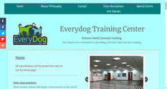 Desktop Screenshot of everydogtrainingcenter.com